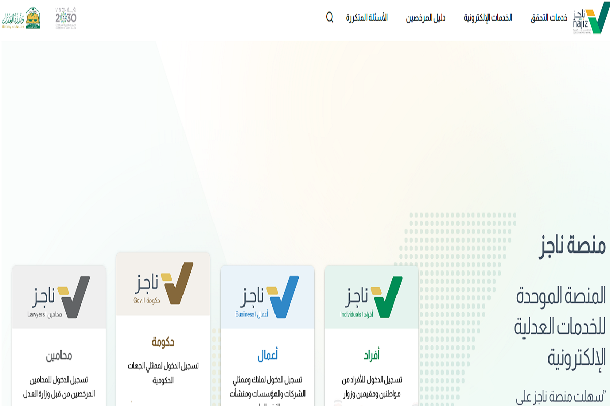 رسالة ايقاف الخدمات في المملكة العربية السعودية